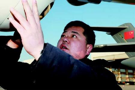 試飛站現(xiàn)場。